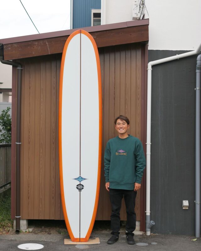 2024 NEW / 限定 コラボ ロングボード / ソエダサーフボード x 石黒聡 カスタム ハンドシェープ for 浜瀬海 

詳しい詳細は後日