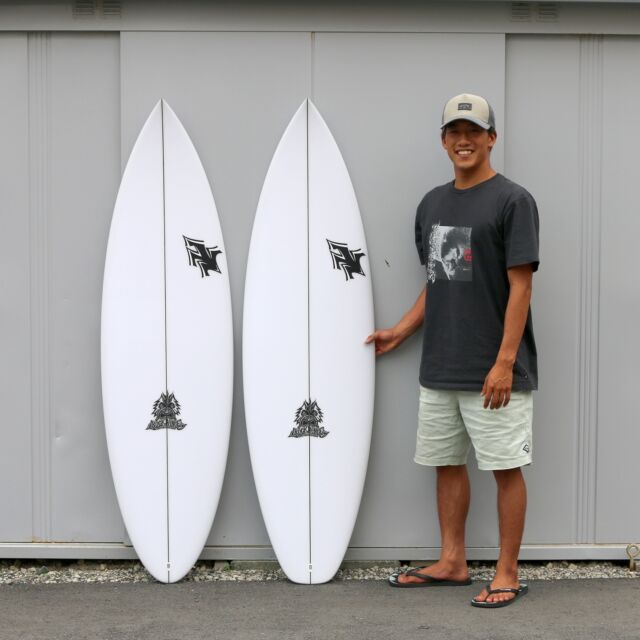 5’ 6 x 18 1/8 x 2 3/16 R.Pin (23.0L)
5’ 6 x 18 1/8 x 2 3/16 R.SQ (23.0L)

for @j.suzuki_skw