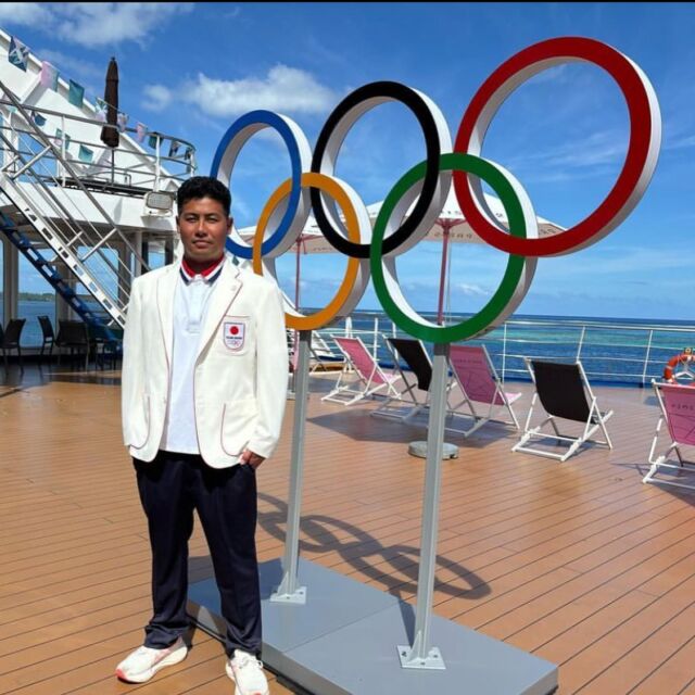 ついに稲葉玲王が日本を代表し、明日からオリンピックに出場いたします！ぜひ皆さん応援よろしくお願いいたします。